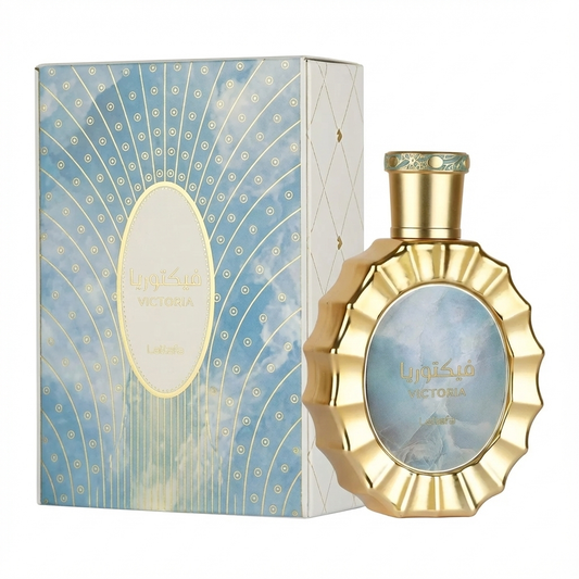 Lattafa Victoria Eau De Parfum 100ml (Unisex) bottle and packaging