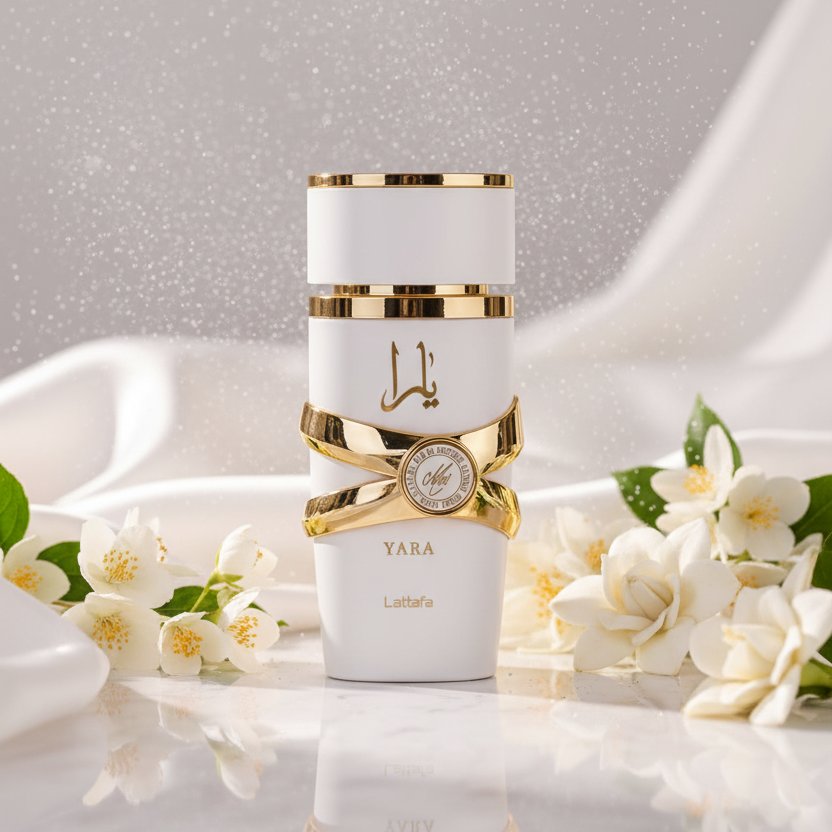 Lattafa Yara Moi EDP 100ml bottle - sweet sensual women's perfume with jasmine peach notes