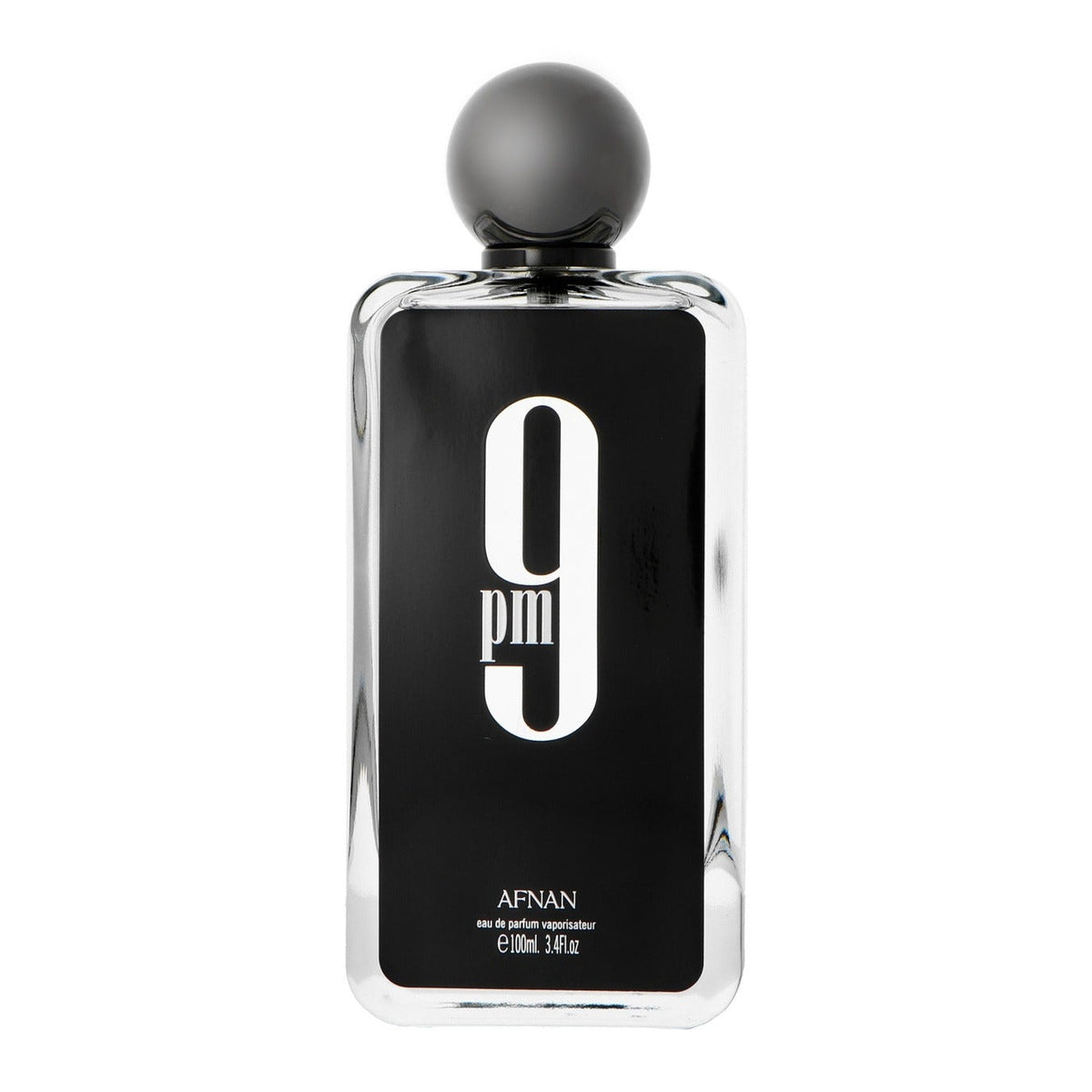 Afnan 9 PM EDP 100ml bottle - elegant evening unisex perfume fragrance