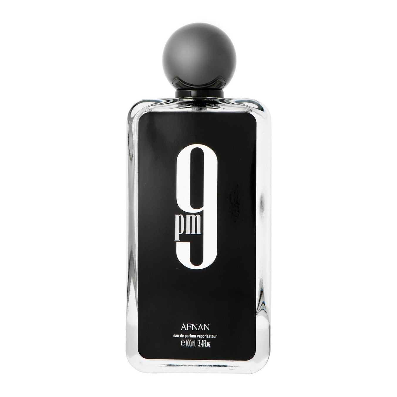 Afnan 9 PM EDP 100ml bottle - elegant evening unisex perfume fragrance