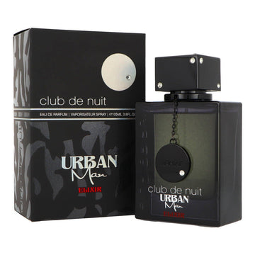 Armaf Club De Nuit Urban Elixir EDP 105ml side angle - woody amber perfume