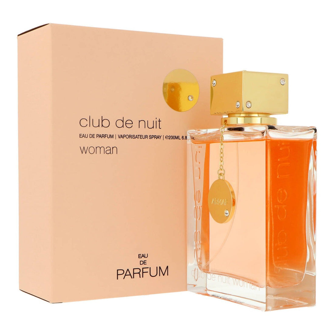 Armaf Club De Nuit Woman EDP 200ml side angle - 200ml large size value perfume