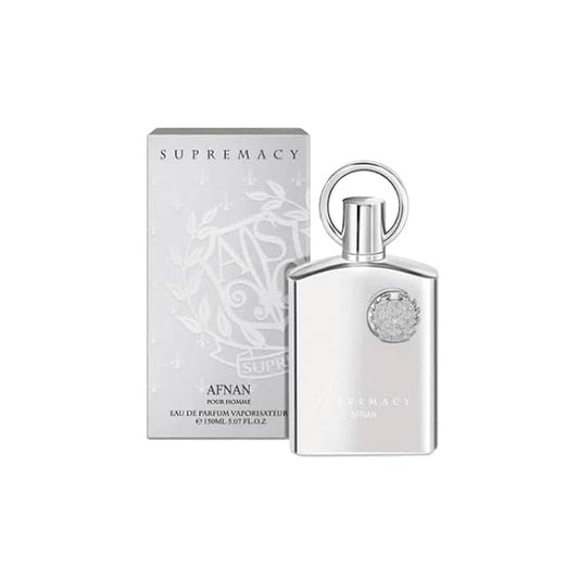 Afnan Supremacy Silver Eau De Parfum 100ml front view